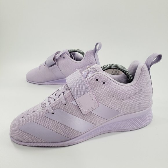 purple weightlifting shoes